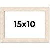 PosterPalooza | 15x10 Wide Barnwood Picture Frame, UV Acrylic, 6 Finishes - Grey, Brown, White, and Black - 2 of 4