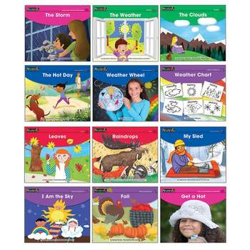 Newmark Learning Early Rising Readers Weather Theme Set