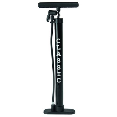 Classic Eco Floor Pump Black Target