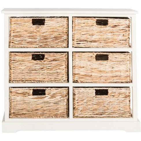 Wicker storage cheap chest target