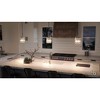 Urban Ambiance Luxury Traditional Pendant,  11-1/4"H x 6"W,  Antique Silver Finish, UHP2461 - 2 of 4