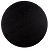 Gaby Round Coffee Table - COF2319A - Black - Safavieh - 4 of 4