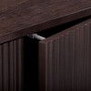 Tremolo Modern Boho Accent Cabinet with Solid Wood & Contemporary Fluted Fronts -Teamson Home - 4 of 4
