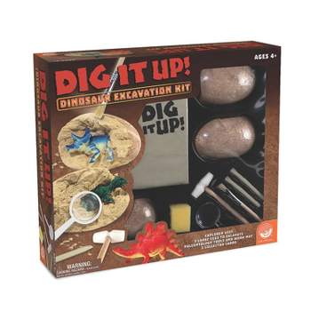 MindWare Dig It Up! 3 Large Dinosaur Excavation Digs Kit with Explorer Vest & Accessories