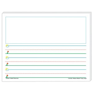 Teacher Created Resources Smart Start K-1 Story Paper: 100 Sheets (Pack of 2) - 1 of 1