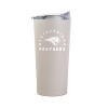 NCAA Northern Iowa Panthers Sand Powder Coat Tumbler - 20oz: Insulated Stainless Steel - 2 of 3
