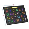 PICASSO-TILES Magnetic Alphabet Board 12x10 in Dual Sided Learning Pad, Letter Tracing Writing Tool with Stylus Pen, Reusable Erasable Toy for Kids - 3 of 4