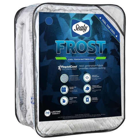 Sealy Fresh Flow Breathable Waterproof Crib Mattress Pad : Target