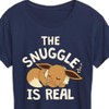Women's - Pokémon - The Snuggle Eevee Short Sleeve Graphic T-Shirt - 2 of 4