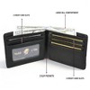 Fila Men’s Leather Minimalist Bifold Wallet, Front Pocket RFID - 2 of 4