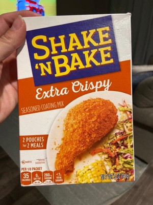 Shake 'N Bake Original Chicken Seasoned Coating Mix, 4.5 oz Box, 2 ct  Packets