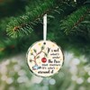 Funny Christmas Ornaments 2025, Crystal Glass Christmas Tree Decorations Celebrate Love & Togetherness Around The Tree - 2 of 3