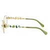 Swarovski SK 1024 404G Womens Cat-Eye Eyeglasses Gold/Green 51mm - 3 of 3
