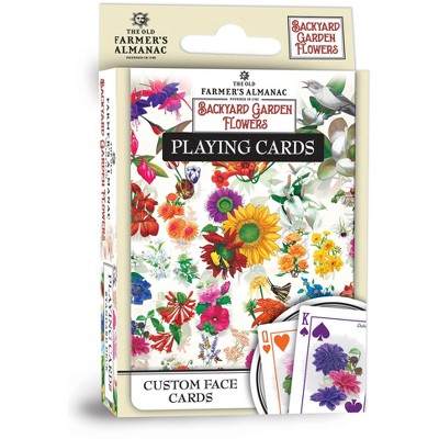 Masterpieces Officially Licensed Farmer's Almanac Flowers Playing Cards ...