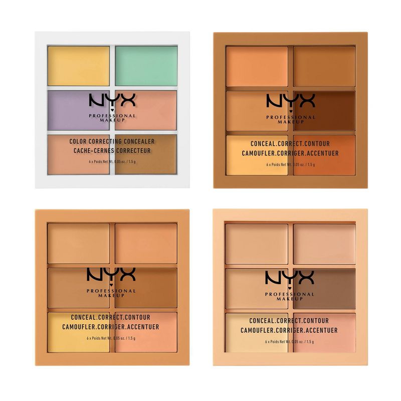 NYX Professional Makeup Color Correcting Palette -  Medium - 0.3oz, 5 of 7
