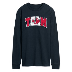 Men's - Instant Message - Team Canada Long Sleeve Graphic T-Shirt - 1 of 4
