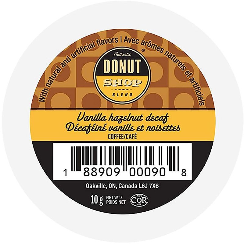 Authentic Donut Shop Blend Coffee Pods, Decaffeinated Medium Roast Coffee in Single Serve Cups, 24 Count, 2 of 4