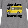 - Peanuts - 100 Days Of Learning Graphic Short Sleeve Fleece Dress - 2 of 4