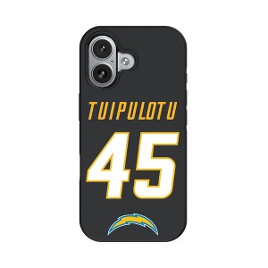 NFL Los Angeles Chargers Players Game Tactic Bump Cell Phone Case for Apple iPhone 17 Series - 1 of 4