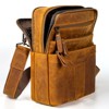 Generic Leather Messenger Bag for Men, Small Leather Sling Shoulder Bag Messenger Pack - 4 of 4