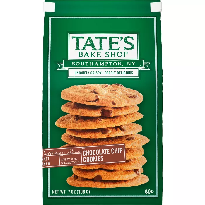 Tate's Bake Shop Chocolate Chip Cookies - 7oz : Target