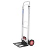 NAYSAYE Small Hand Truck Dolly Lightweight Aluminum Cart for Moving and Home Use, Black, 14.56"*16.54"*41.73" - 4 of 4