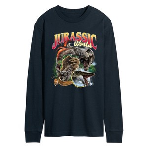 Men's - Jurassic World: Rebirth - Bootleg Long Sleeve Graphic T-Shirt - 1 of 3