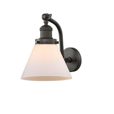Cone - 1 Light Wall Sconce In Industrial Style-11.5 Inches Tall and 8 Inches Wide