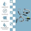 THE LICKER STORE Luna 8FT Adjustable 6-in-1 Waterproof Hands-Free Leash and Collar with LED Flashlight, Bag Dispenser, and Poop Bag Holder - 3 of 4