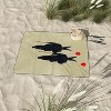 Coco de Paris Rabbits walking with balloons Picnic Blanket - Deny Designs - 3 of 3