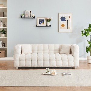 LOVMOR Convertible Sofa Bed, for Small Spaces, Bedroom & Living Room - 1 of 4