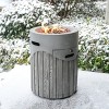 Moda Furnishings 19.7" W x 26.4" H Propane Outdoor Fire Pit - 3 of 4