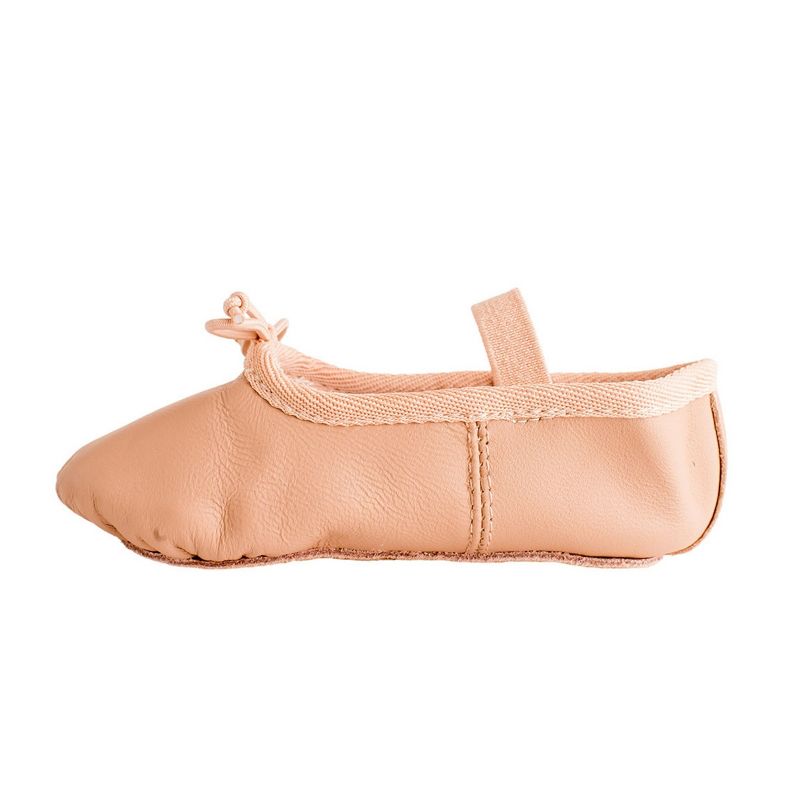 Dance Class Olivia Leather One Piece Sole Ballet, 4 of 8
