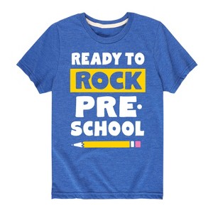 Boys' - Instant Message - Ready to Rock Preschool Short Sleeve Graphic T-Shirt - 1 of 4