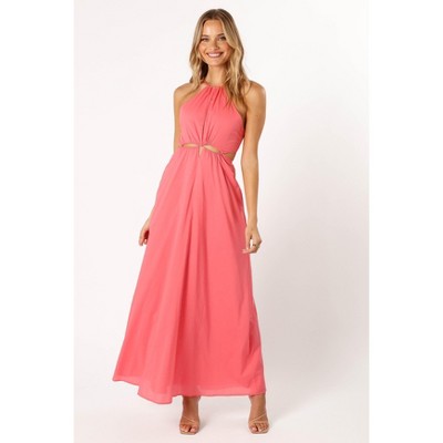 watermelon maxi dress