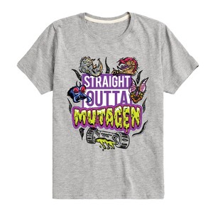 Boys' - Teenage Mutant Ninja Turtles Mutant Mayhem - Straight Outta Mutagen Short Sleeve Graphic T-Shirt - 1 of 3