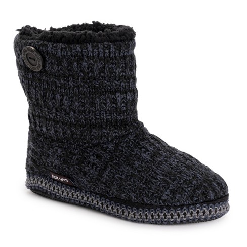 Women's Faux Suede Mini Bootie Slipper – MUK LUKS