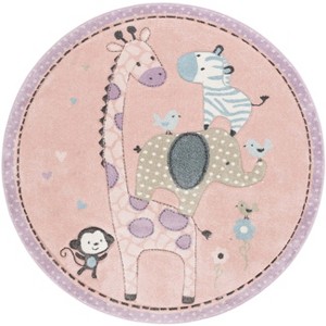 Carousel Kids CRK120 Power Loomed Indoor Rugs - Safavieh Kids - 1 of 4