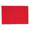 Saro Lifestyle Reindeer Placemat, 13"x19" Oblong, Red (Set of 4) - 2 of 4