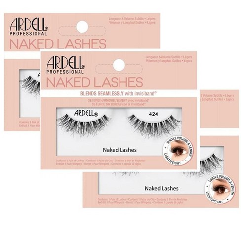 Ardell Professional Naked Lashes - 424 - (pack Of 3) : Target