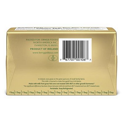 Kerrygold Irish Grass-Fed Salted Butter - 8oz Foil