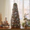 Mini Christmas Tree - Small Christmas Tree Tabletop Christmas Tree Artificial Xmas Tree, DIY Christmas Decorations - 3 of 4