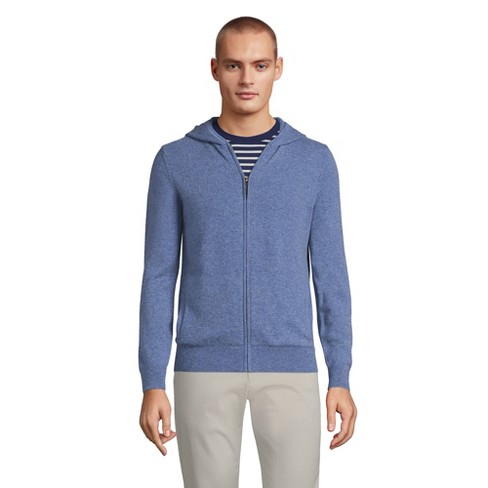 Lands' End Men's Serious Sweats Full Zip Hoodie : Target