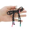Unique Bargains Braided Bow with Love Buckle Handbag Charm 1 Pc - 4 of 4