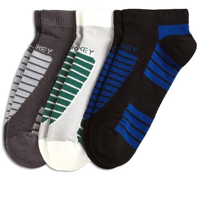 black/grey on light grey/white on dark green