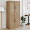 Lirago Accent Storage Cabinet Medicine Cabinets 31*31 Natural - 3 of 4