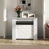 GDFStudio Lunelle Modern Wooden Extendable Console and Dining Table - 3 of 4