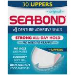Sea Bond Original Uppers Denture Fixative - 30ct