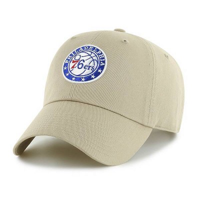 NBA Philadelphia 76ers Khaki Clean Up Hat