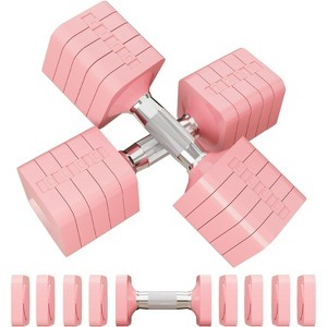 Adjustable Dumbbell Set, for Home Gym, Hand Weights for Men & Women for Exercise, Strength Training & Workout - 1 of 4